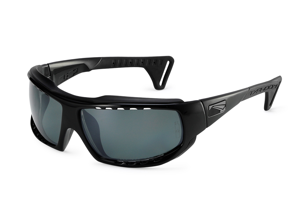 TYPHOON CLX - GLOSS BLACK - BLACK - SMOKE LENSES