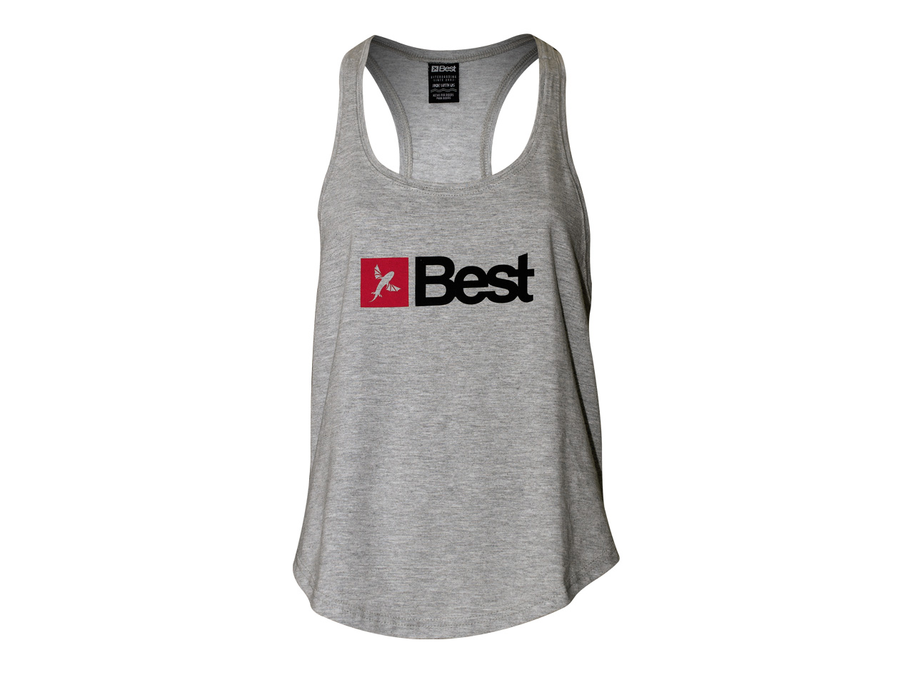 Musculosa Mujer Gris