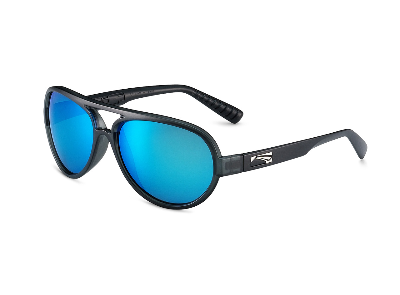 MOBE Smoke lens & blue mirror