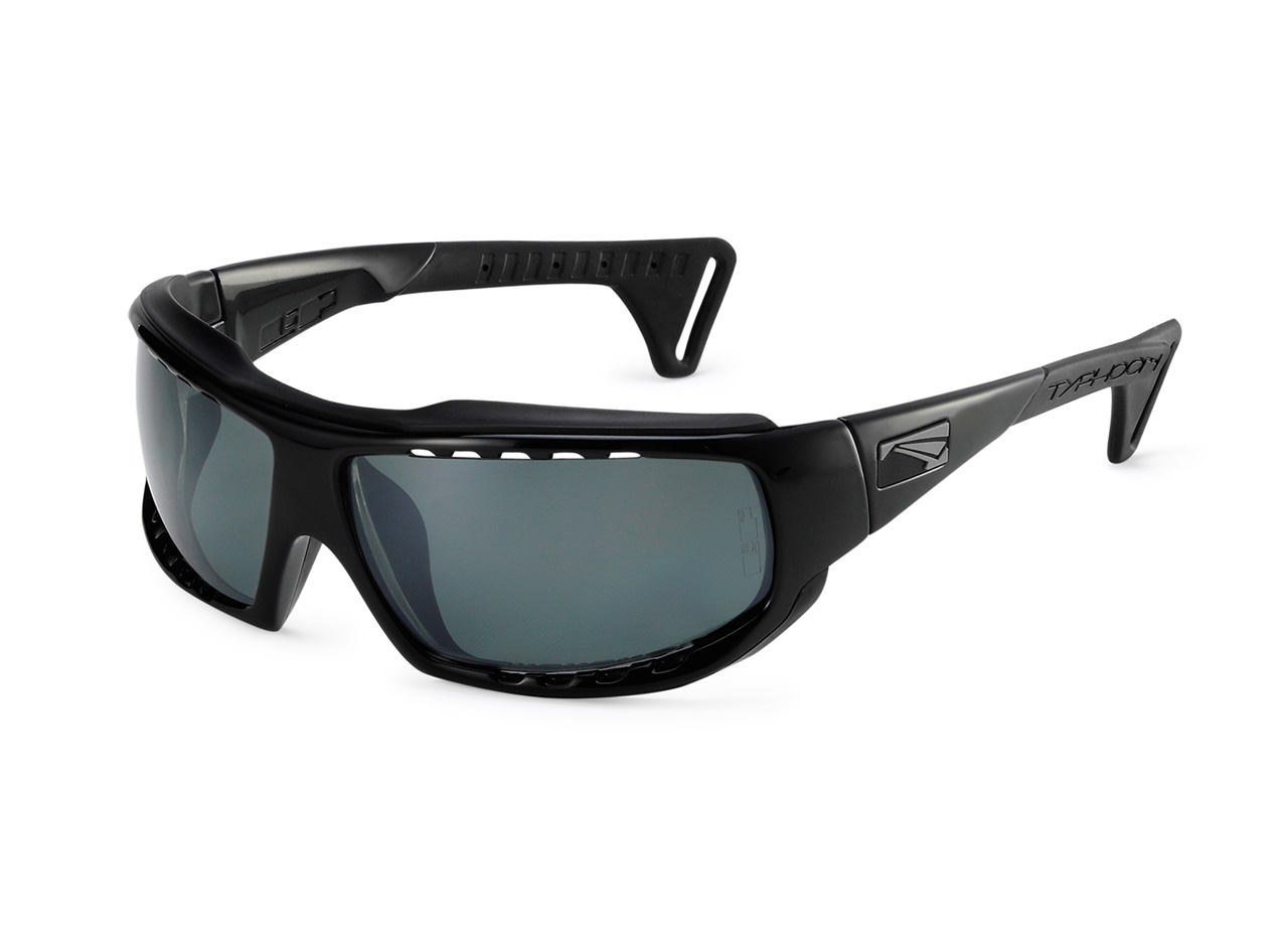 TYPHOON CLX - GLOSS BLACK - BLACK - SMOKE LENSES