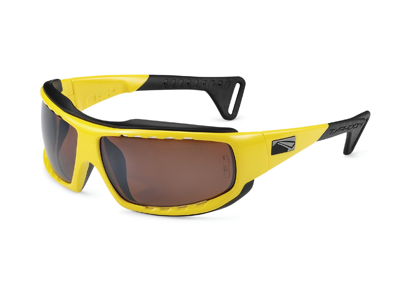 TYPHOON CLX - GLOSS YELLOW - BLACK - BROWN LENSES
