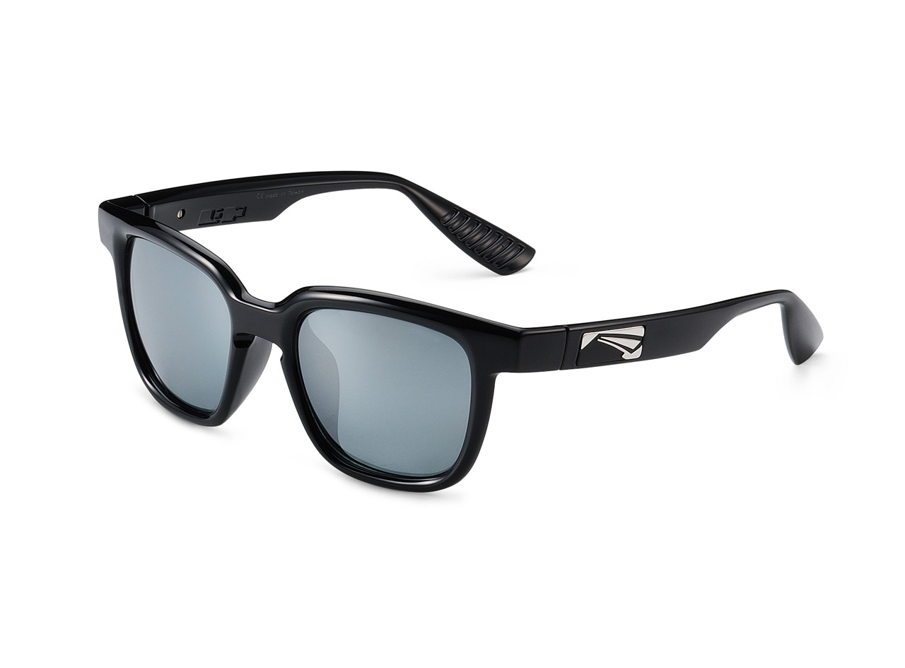 JAZZ Gloss Black Smoke Lenses