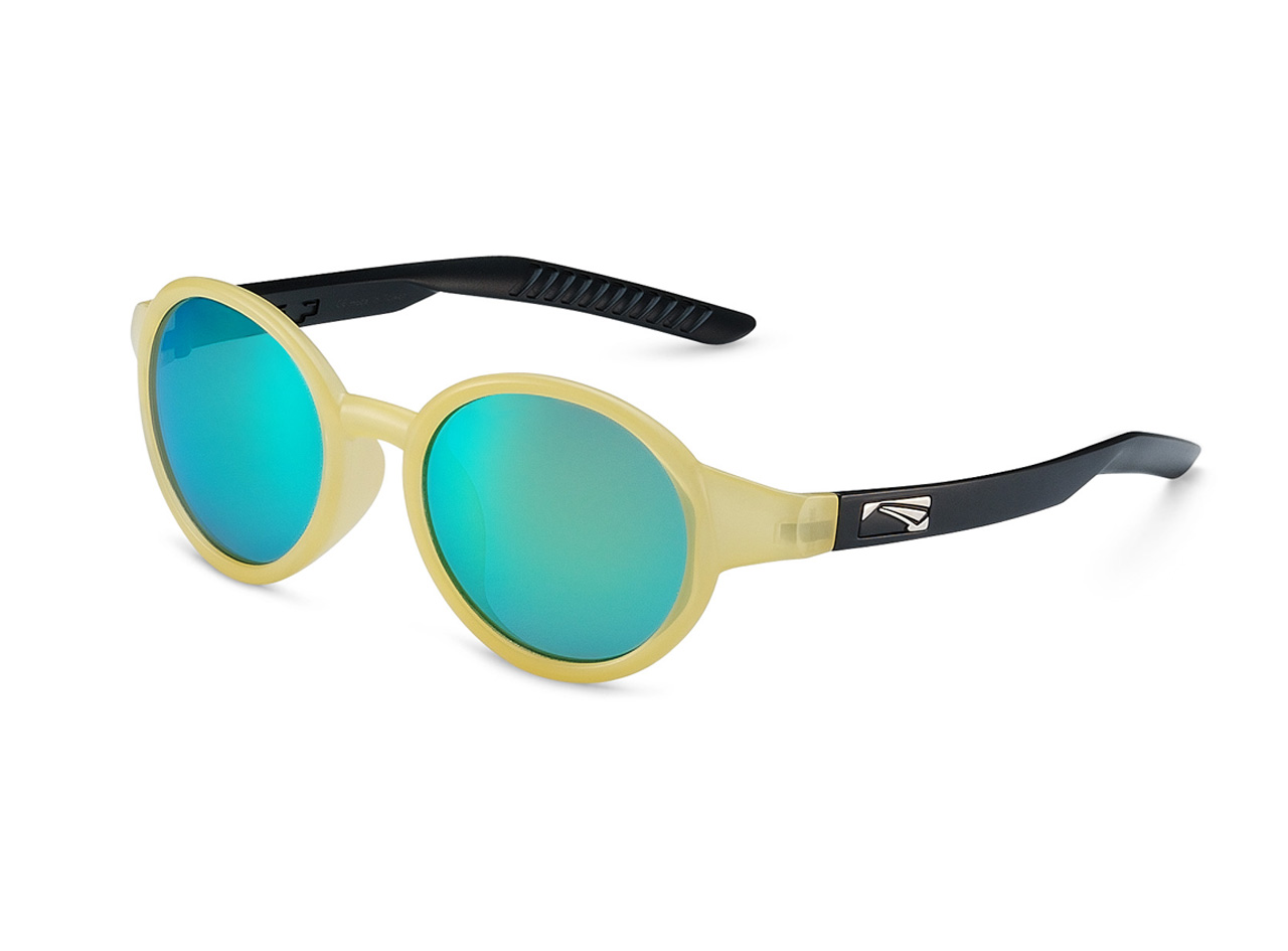 Velo Matt Black Transparent Yellow Green Purple Lenses