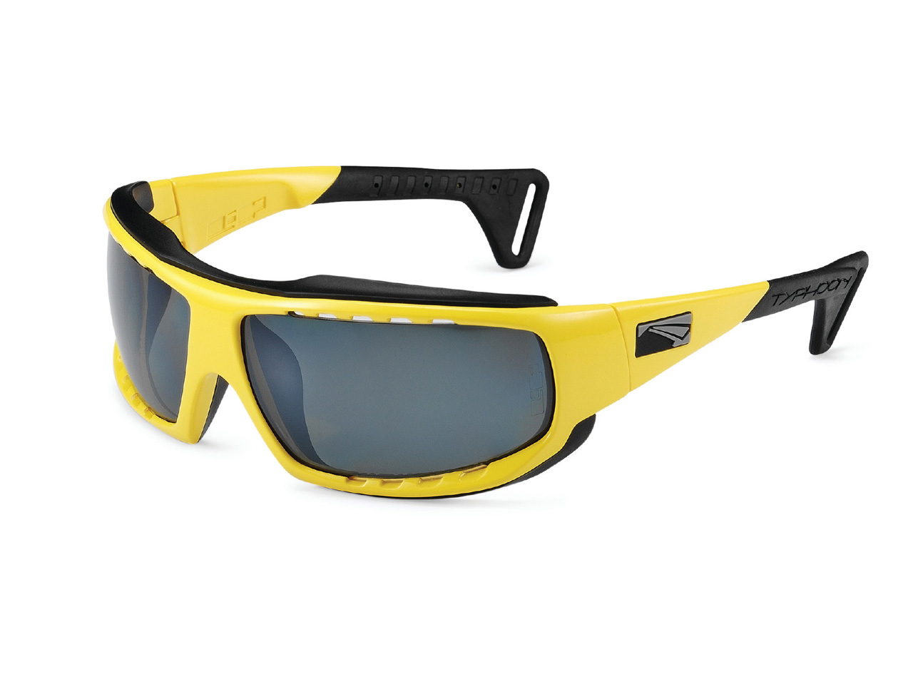 TYPHOON CLX - GLOSS YELLOW - BLACK - SMOKE LENSES