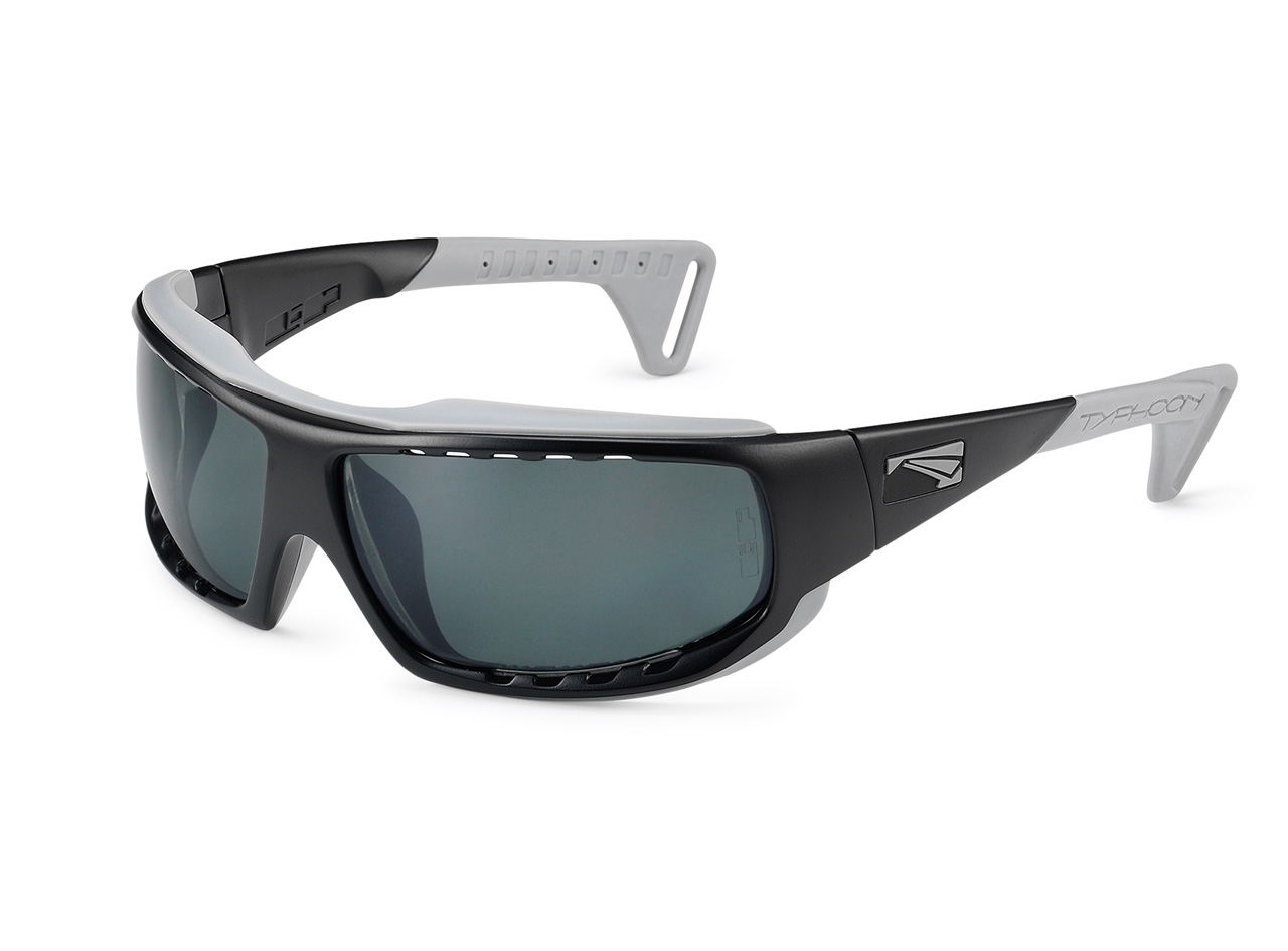 TYPHOON CLX - GLOSS BLACK - GREY - SMOKE LENSES