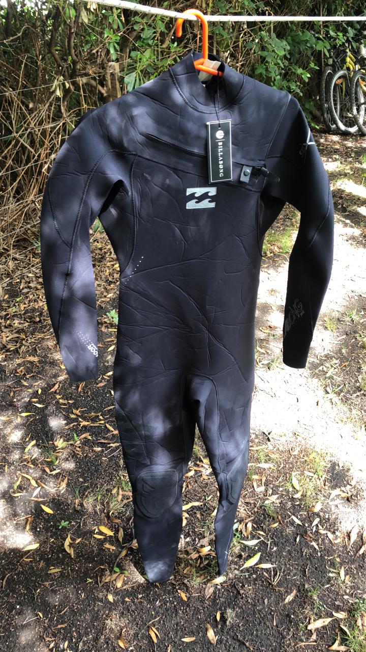 Traje Billabong Como Nuevo Impecable 3 2 Talle L Con Cierre Trampa De Agua