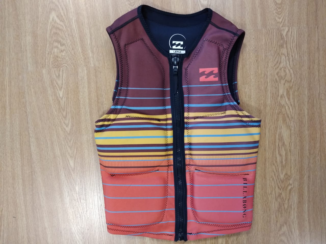 Chaleco De Impacto Billabong Talle L Usado En Muy Buen Estado