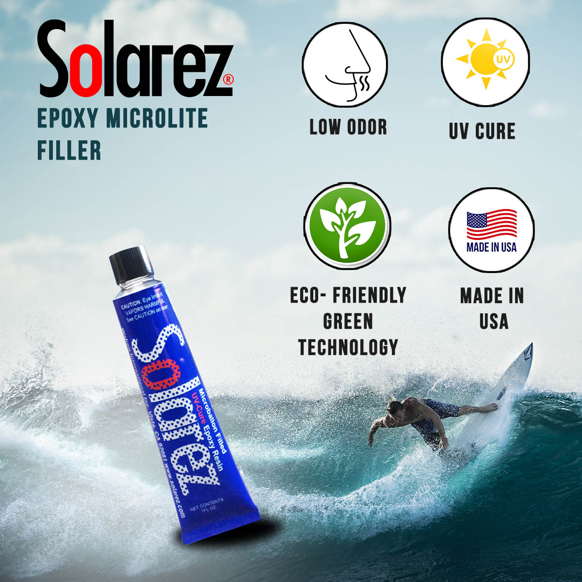 Reparador De Epoxy Microlite - Solarez