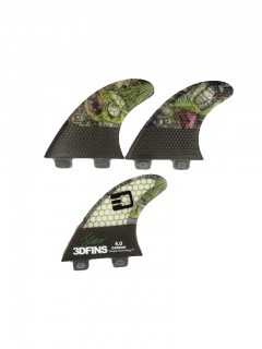 Quillas 3DFins MoonRakerr XDS Serie Darkside Carbono Big Mouth 4,0